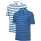 Adidas Men's ClimaCool Debossed Stripe Polo