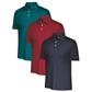 Adidas Men's ClimaLite Heathered Solid Polo