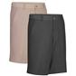 Ashworth Men's Microfiber Herringbone Flat Front Short - 2013