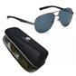 Callaway Golf Flyer II Sunglasses with Custom Case - Black/Black Frame - Neox NX14 Lens
