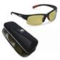 Callaway Golf Hawk Sunglasses with Custom Case - Black/Red Frame - Neox G22  Lens