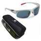Callaway Golf Hawk Sunglasses with Custom Case - White/Red Frame - Neox NX14 Lens