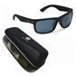 Callaway Golf Q School Sunglasses with Custom Case - Black/Black Frame - Neox NX14 Lens