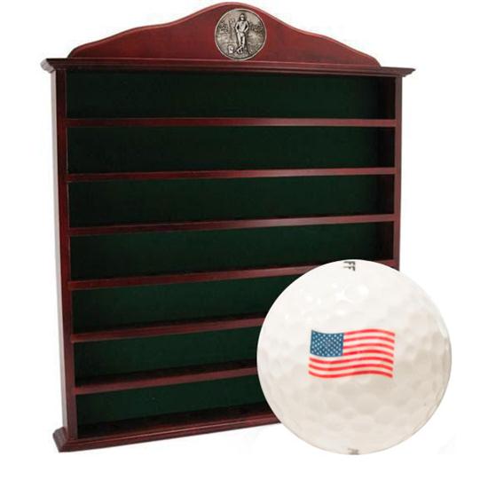 Golf Gifts & Gallery 49 Ball Display Cabinet
