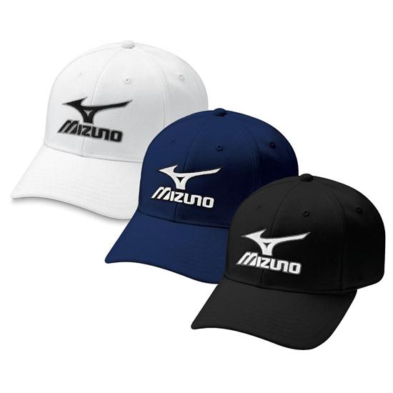 Mizuno Men's A-Flex Tour Fitted Hat