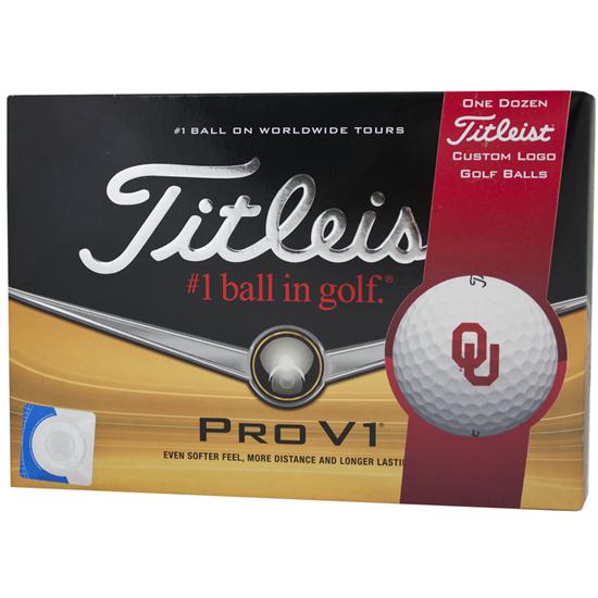 Titleist Prior Generation Pro V1 Collegiate Golf Balls Oklahoma Sooners