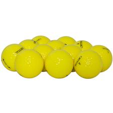 FL Golf Crystal Bulk Golf Balls - Yellow