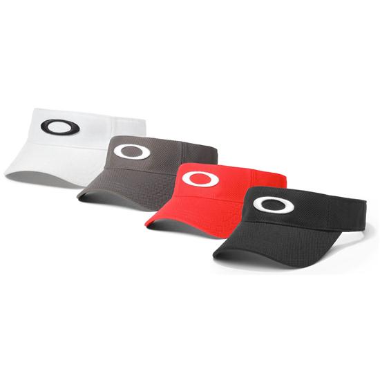 Oakley Men's Golf Ellipse Visor Red Line
