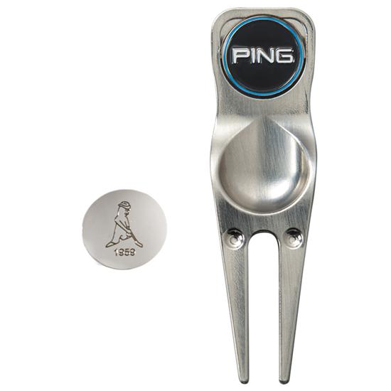 PING Lightweight Divot Tool with Ball Marker