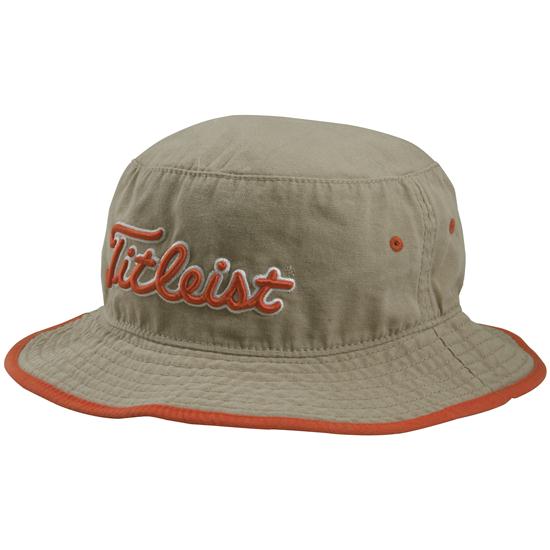 Titleist Men's Bucket Hat Orange Small/Medium