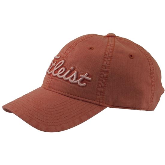 Titleist Men's Pigment Dyed Personalized Golf Hat Orange
