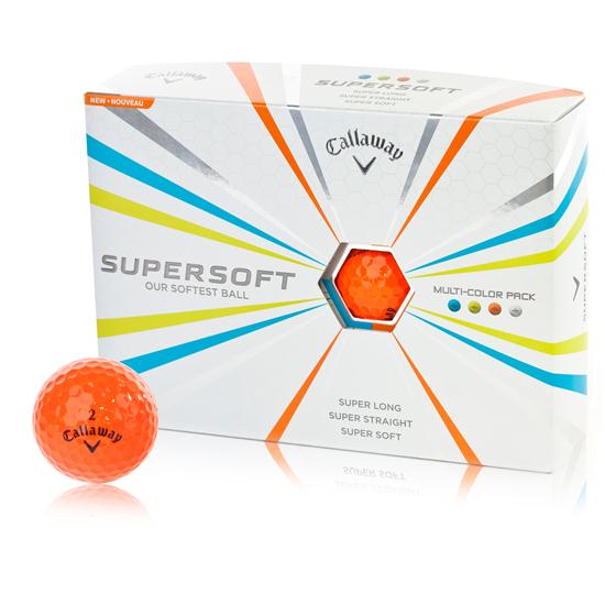 Callaway Golf Supersoft Orange Golf Balls