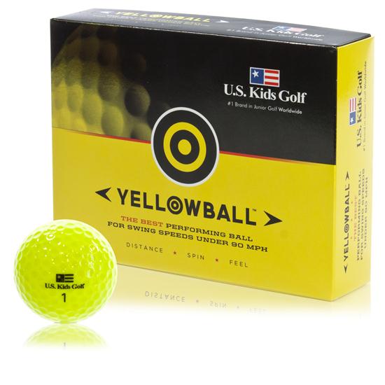 U.S. Kids Yellowball Dozen Golf Ball