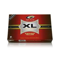 Top-Flite XL Distance Yellow Golf Balls - 2008 Model