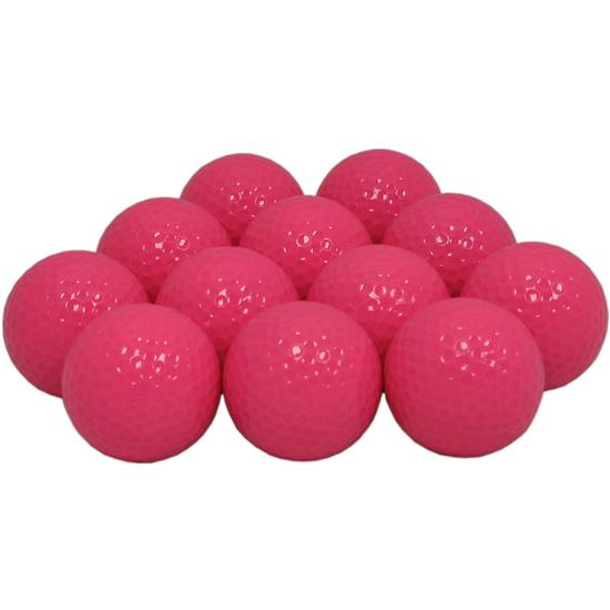Blank Colored Golf Balls - Hot Pink Blank Colored Golf Balls - Hot Pink