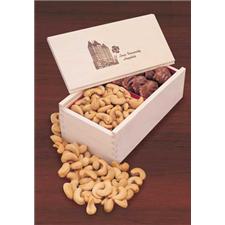 Wooden Collector's Box - Pecan Turtles and Cashews
