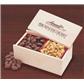 Maple Ridge Farms Wooden Collector Box - Chocolate Almonds & Cashews
