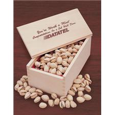 Wooden Collector Box - Jumbo California Pistachios