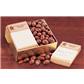 Maple Ridge Farms Post-it Note Holder - Beech Wood/Chocolate Almonds