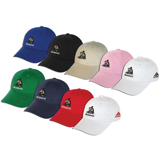 Adidas Men's Custom Core Performance Golf Hats Front Hit