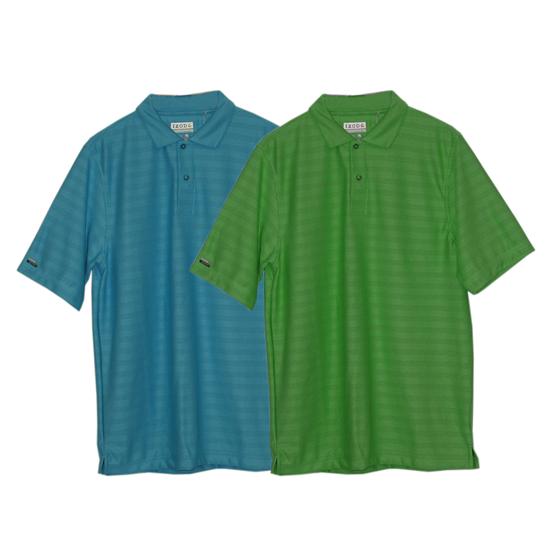 IZOD Carbon Abbey Jacquard Stripe Polo