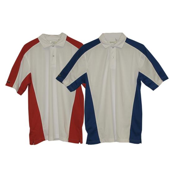 IZOD Carbon Colorblock Polo