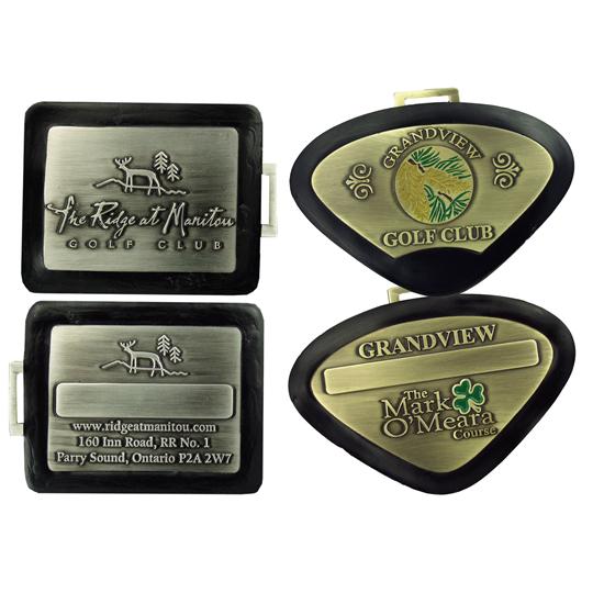 Logo Golf Quiet Metals Bag Tags