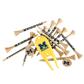 Team Effort Michigan Wolverines Collegiate Golf Tee Pack Set