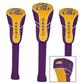Team Effort Collegiate Nylon Headcovers - 3 Pack