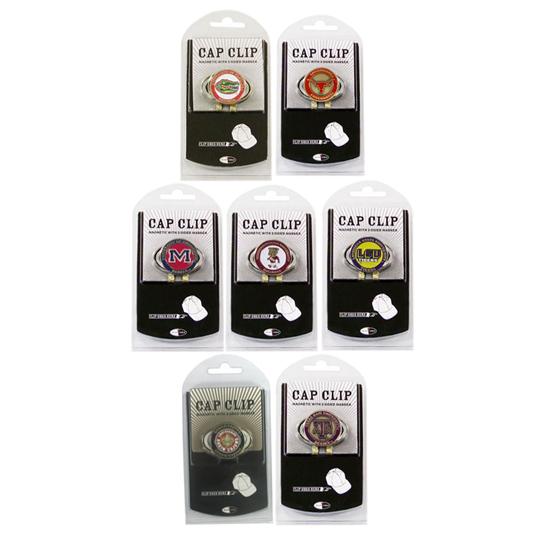 Team Golf Collegiate Ball Marker Hat Clips