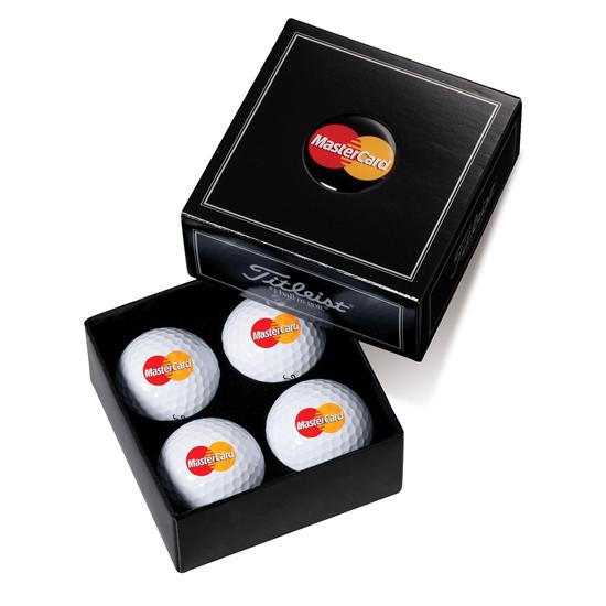 Titleist Custom Dome Label 4-Ball Box