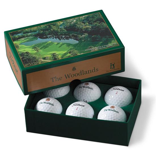Titleist Custom Half-Dozen Set-Up Box