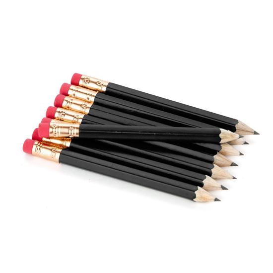 Classic Personalized Golf Pencils Black