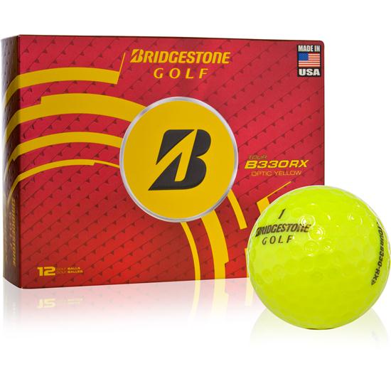 Bridgestone Tour B330RX Yellow Golf Balls