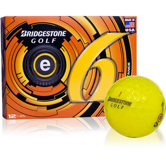 Bridgestone Prior Generation e6 Yellow Golf Balls