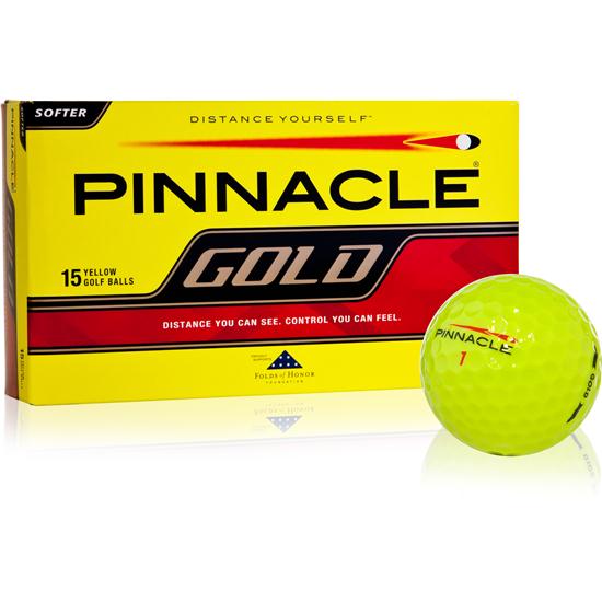 Pinnacle Gold Yellow Golf Balls