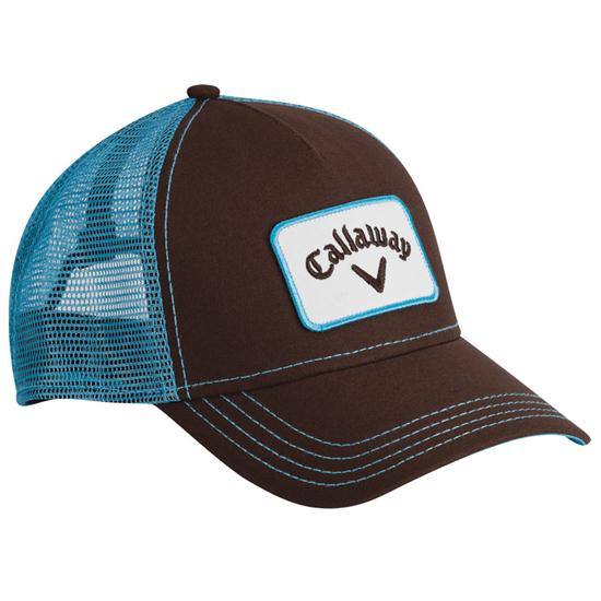 Callaway Golf CG Trucker Hat - Brown-Light Blue | eBay