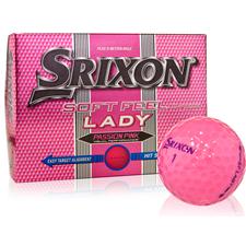 Srixon Soft Feel Lady Passion Pink Prior Generation ID-Align Golf Balls