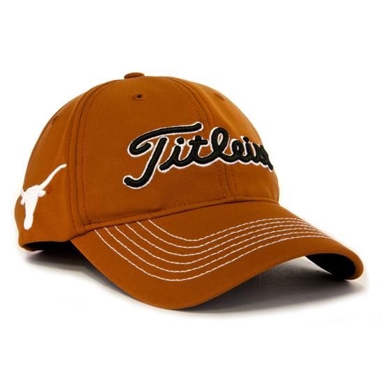 Titleist Men's Collegiate Fitted Hat Texas Longhorns Large/XLarge