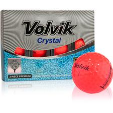 Volvik Crystal 3-Piece ID-Align Pink Golf Balls
