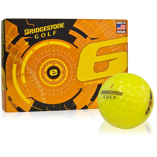 blue and yellow golf balls