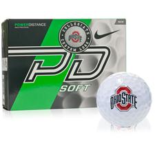 Nike Collegiate Power Distance Soft ID-Align Golf Balls