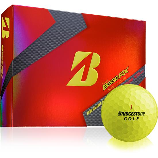 Bridgestone Tour B330-RX Optic Yellow Personalized Golf Balls Golfballs.com