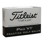 Titleist Pro V1x Golf Balls - PRACTICE