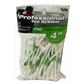 Pride Sports 4 Inch Pro Length Max White Golf Tees
