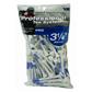 Pride Sports 3-1/4 Inch Pro Length Plus White Golf Tees