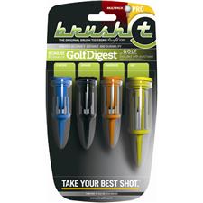 Brush t 4 Piece Golf Tee Combo Pack
