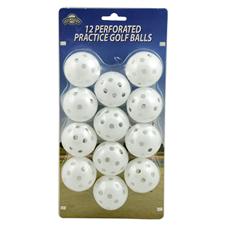 OnCourse 12 pc. Perforated Practice Balls