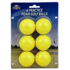 OnCourse Foam 6 pc. Practice Balls