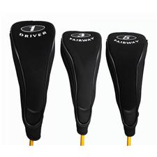 OnCourse Magna Head Covers 3 Piece Set